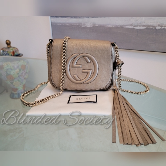 Gucci Handbags - Gucci Soho Disco Mini Chain Crossbody Bag
